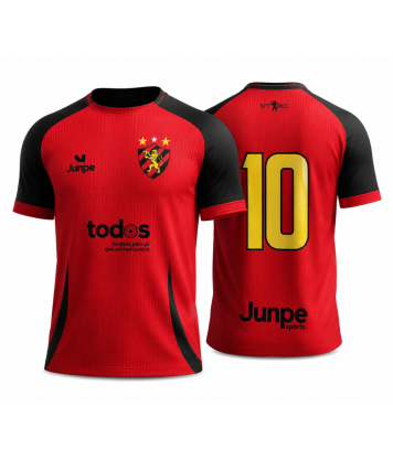 CAMISA DE TREINO SPORT VERMELHA FUTSAL